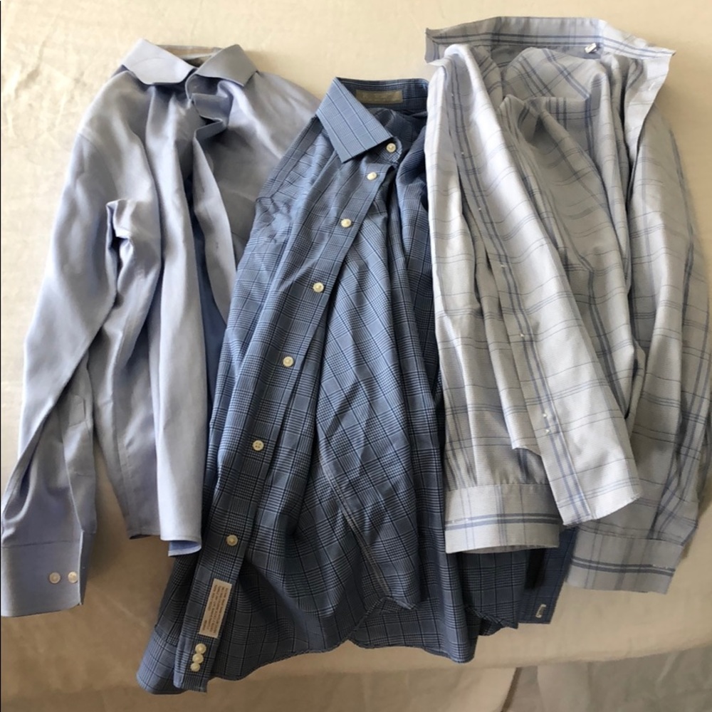 3 Mens Dress shirts selling all together